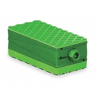 AIRLOC Vibration Isolator Pad: Neoprene, Smooth Pad Top, 7 7/8 in Lg, 7 7/8 in Wd, 1 31/32 in Ht (MPN 1.30004.73)