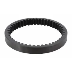 The DAYTON Gear Ring (MH1DMP412G) is a replacement part for Dayton brand material handling equipment, specifically model 1DMP4. It serves as a gear ring in industrial lifting or conveying systems, ensuring proper gear engagement and reliable operation.