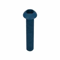 Socket Head Cap Screw: M6x1.00 Thread Size, 35 mm Lg, Button, Blue Phosphate, Alloy Steel, 10 PK (MPN UST187491)