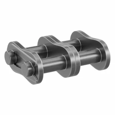 TSUBAKI Connecting Link: For Std Roller Chains, 35, Double Strand, 3/8 in Pitch - Connecting Links for ANSI Standard Chains