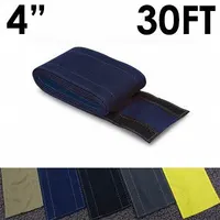 Cable protector: 4 in Overall Wd, 30 ft Lg, Nylon, Blue (MPN CC-SC-4-30-BL)