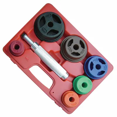 WESTWARD Bearing Race/Seal Driver Kit, Plastic, 8 Pieces - Wheel Bearing Tools & Kits