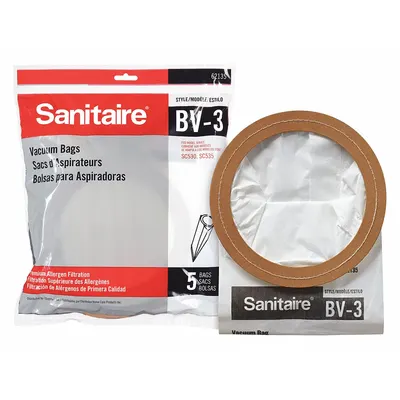 SANITAIRE 2-Ply Paper Vacuum Bag for SC530B/SC535A, 6213510 - Backpack Vacuum Bags
