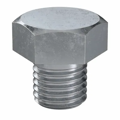 LINDSTROM Hex Head Cap Screw: Steel, Class 8.8, Zinc Plated, M16, Metric, 16 mm lg - Class 8.8 Steel Hex Head Cap Screws