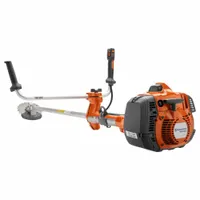 HUSQVARNA Gas-Powered Brush Cutter: 19 in Cutting Wd, 0.11 in Line Dia, 58.39 in Shaft Lg, 45.88 cc (MPN 545FR)
