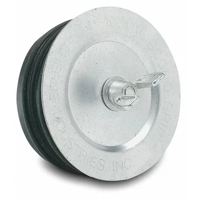 CHERNE Pipe Plug: Wing Nut, End of Pipe, For 3 in Pipe - Wing-Nut Closure Blocking Plugs