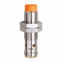 IFM Inductive Cylindrical Proximity Sensor: Built-in Connector, Unshielded, 3 Wires, 4 - Pin M12, NC (MPN IFS263)