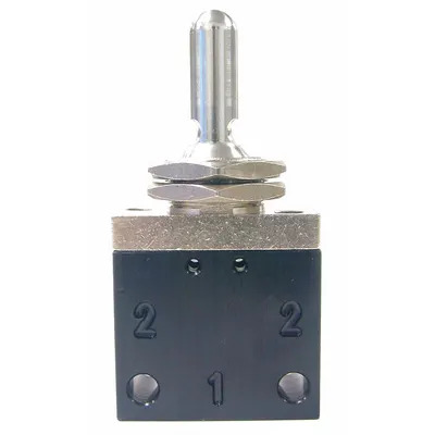 PNEUMADYNE INC Manual Air Control Valve: Three-Way / Three-Position, 1/8 in Female NPT - Pneumadyne 400 Series Manual Air Control Valves