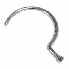 This steel retrieval hook attachment is used to reach and retrieve absorbent socks, pads, and other spill cleanup items from confined or hard-to-access areas. Weighing 0.5 lb and finished in black, it is a tool for industrial maintenance and environmental response operations.