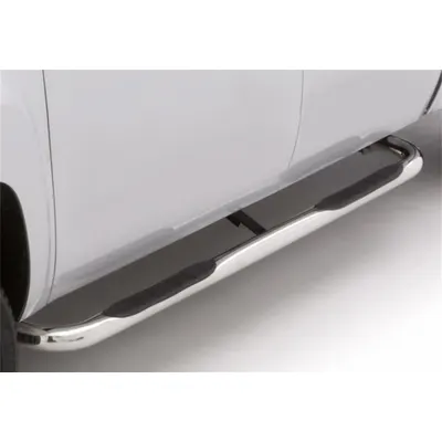 LUND Nerf Bars: Round, 84 in Overall Lg, 3 in Overall Wd, 3 in Overall Ht - Round Nerf Bars
