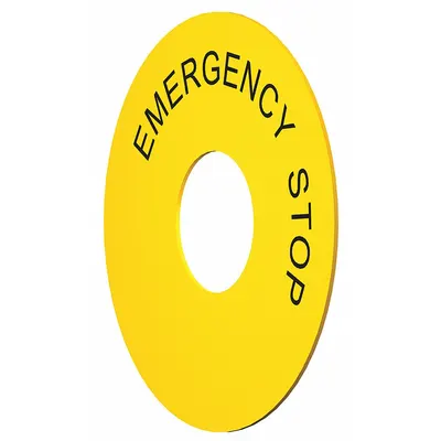 SIEMENS Backing Ring: 30 mm Panel Mounting Size, Round - Push-Button Rings & Plates