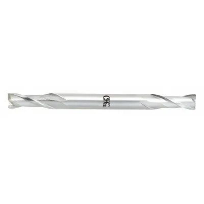 OSG Square End Mill: Cobalt, Double End, 2 Flute, 3/64" Mill Dia, 1/16" LOC - Double-End Cobalt Square End Mills
