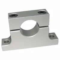 Linear Shaft Support: LPBM, For 35 mm Shaft Dia, Anodized Aluminum, Linear Shafting (MPN LPB-35M)