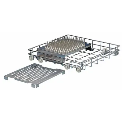 LABCONCO Test Tube Spindle Rack: Test Tube Spindle Rack, Racks, Stainless Steel - Glassware Washer Racks & Inserts