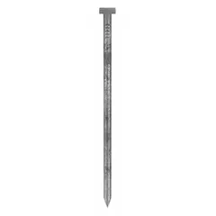 Collated brad nails, 1 1/4 in overall length, galvanized finish, T-head, smooth shank, chisel point, glue collation. Pack of 2,000. Used for trim, finishing, and brad nailing applications in woodworking and construction, such as baseboards, crown molding, and cabinetry.