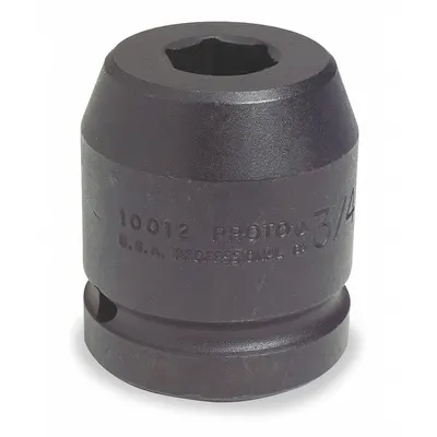 PROTO Impact Socket: 1 in Drive Size, SAE, 4 1/2 in Socket Size, 6-Point, Std - 1" Drive Impact Sockets