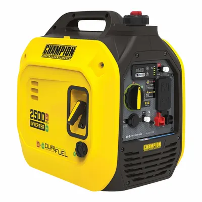 CHAMPION POWER EQUIPMENT Portable Generator: Inverter, Gasoline/Propane, 1,850 W Running - Inverter Generators