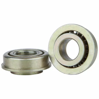 WJB BEARING Unground Flanged Radial Ball Bearing UGF.375X1.125 - Unground Flanged Radial Ball Bearings