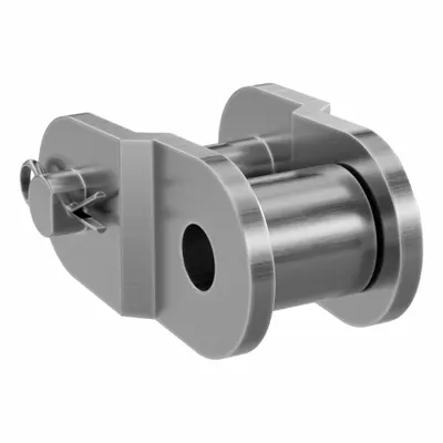 TSUBAKI Offset Link: For Stainless Steel Roller Chains, 60, Single Strand, 3/4 in Pitch - Offset Links for ANSI Standard Chains