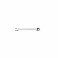 GEARWRENCH Combination Ratcheting Wrench: Alloy Steel, Full Polish Chrome, 1/2 in Head Size, Std (MPN 86945)