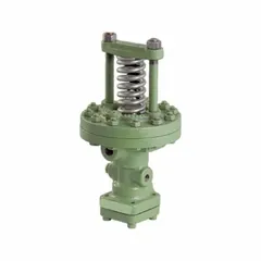 Cast iron general purpose pressure regulator with 1/4 in NPT connections. Adjustable from 5 psi to 60 psi, rated for 451°F. Used in steam, air, or gas systems to maintain downstream pressure in industrial process control, HVAC, and plant utility applications.