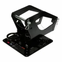 Steel SRL bracket anchor for tie-off on inclined wood roofs. Compatible with nail-strip seams. Reinstallable for use on concrete/wood, flat/inclined roofs in fall arrest systems