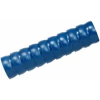 This hose segment is used to build or extend modular vacuum systems in industrial settings. It is commonly applied in material handling, dust collection, and chip evacuation for CNC machines, woodworking, and metalworking operations. The segment has a 2 1/2-inch diameter and 1-foot length, sold in a pack of 9