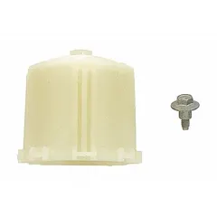 This agitator coupling kit connects the agitator to the drive system in select Electrolux washing machines. It is a replacement component that restores proper agitation during wash cycles for residential and light commercial laundry applications.
