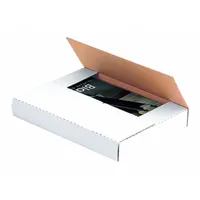 Easy-Fold Mailer,9-5/8x6-5/8x3-1/2",PK50: Kraft, 9 5/8 in Inside Lg, 3 1/2 in Inside Ht, 50 PK (MPN M963BF)