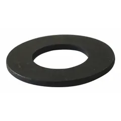 Spacing washer for use in industrial hoist assemblies. Maintains proper clearance between components to reduce wear and prevent metal-on-metal contact.