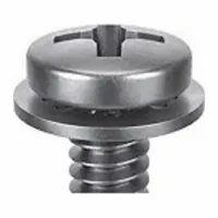SEMS Screw: Internal Tooth, 1/4"-20 Thread Size, 5/8 in Lg, Stainless Steel, Passivated, Pan (MPN 1-PPI-25C-62)
