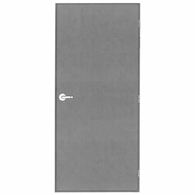 HARVARD PRODUCTS Security Door with Frame: No Window, 81 1/2 in Door Opening Ht - Security Doors with Frames