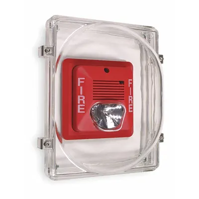 SAFETY TECHNOLOGY INTERNATIONAL STI-1221E Strobe Damage Stopper Cover - Covers for Alarms & Wall Fixtures