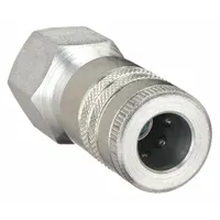PARKER Quick Connect Hose Coupling: 1/2 in Body Size, 1/2 in Hose Fitting Size, 1/2" -14 Thread Size (MPN 17)