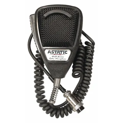 ASTATIC Microphone: Fits CB Radios, For CB Radios Series, 84 in Cord, Noise Cancelling - CB Radio Microphones & Speakers