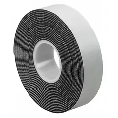 3M 4500 series sealing foam tape with vinyl foam backing, 62.5 mil thickness, 1 in width, and 5 yd length. Conformable for gasketing, cushioning, and sealing applications.