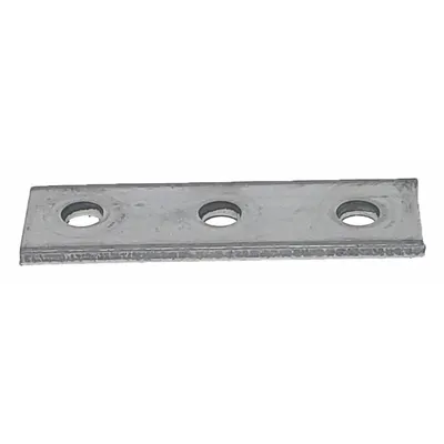 VAST Strut Channel Fitting: 316 Stainless Steel - Splice Flat Plates