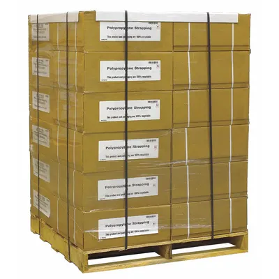 OEM Plastic Strapping: 1/2 in Strapping Wd - Machine-Grade Polypropylene Strapping