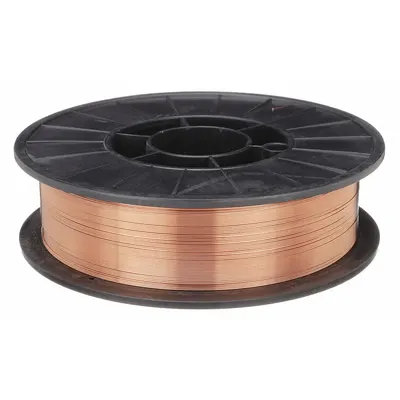 WESTWARD ER70S-7 MIG Welding Wire, 0.03 in, 44 lb Plastic Spool