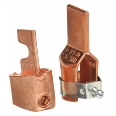 Fuse reducer for adapting smaller cylindrical fuses to a 100 A fuse clip. Accepts a minimum fuse size of 0 A. Commonly used in industrial electrical panels and distribution systems to match fuse sizes to existing clip dimensions without replacing the holder.