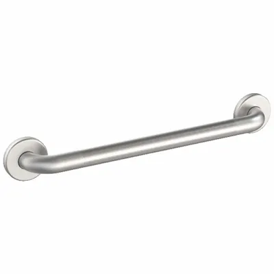 WINGITS Wall Grab Bar: Straight, 42 in Lg, 1 1/4 in Dia, Stainless Steel - Anti-Microbial Grab Bars