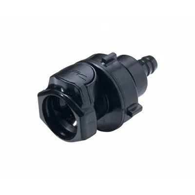 CPC Quick Connection Coupling: Straight, 3/8 in ID Size, Quick-Disconnect Coupler x Barbed - Polysulfone Quick-Disconnect Tube Fittings