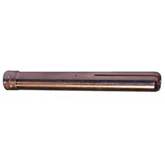 Standard collet for plasma cutting torches, designed to hold and center electrodes up to 5/32 in diameter. Supplied in a 5-pack for maintenance or replacement.