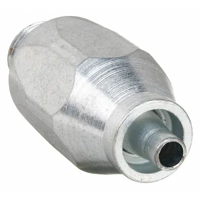 AEROQUIP Hydraulic Hose Fitting: -6 For Hose Dash Size, 3/8 in x 3/8 in Fitting Size - Steel Reusable Hydraulic Hose Fittings