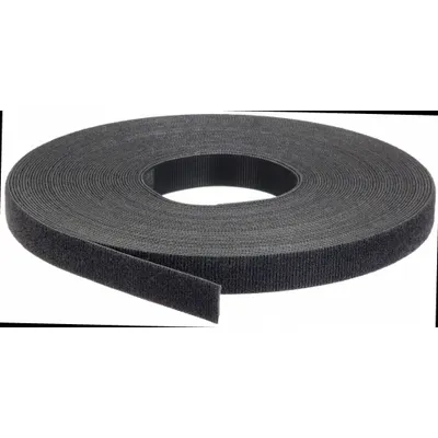 RIP-TIE Hook-and-Loop Cable Tie Roll: 75 ft Lg, 0.25 in Wd, 50 lb Tensile Strength - Cut to Length Hook-and-Loop Cable Tie Rolls