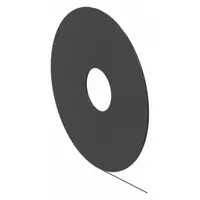Ribbon-wound steel strapping coil, 300 ft length, 0.017 in thickness, with 1,625 lb break strength. Designed for portable strapping tools used in heavy-duty bundling, palletizing, and securing loads in industrial packaging and shipping applications. Not AAR approved