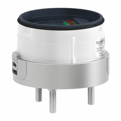 SCHNEIDER Mounting Plate: Tower Light Mount, For XVU, 3 1/2 in Overall Ht - Mounts for Modular Tower Lights
