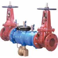 WILKINS Reduced Pressure Principle Backflow Prev: 375, Std Configuration, Ductile Iron, Flange (MPN 4-375OSY)