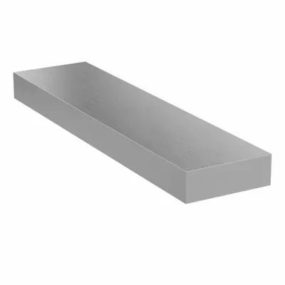 OEM High-Strength 4140 Alloy Steel Flat Bar, Cold Rolled, 1 in x 6 in, 0.38 in Thick - High-Strength 4140 Alloy Steel Flat Bars