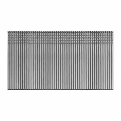 Headless galvanized finishing nails with chisel point, 1-3/4 in overall length, supplied in a 2,500-count pack. Designed for use in collated trim, pin, finishing, and brad nailers for applications such as attaching molding, baseboards, and cabinetry where a nearly invisible fastener is desired.